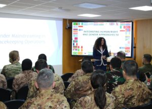 Staf CIMIC Indobatt XXII-R Ikuti Civil Military Coordination Induction Training,