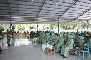 Pakum Divisi Infanteri 2 Kostrad, Berikan Penyuluhan Hukum Kepada Prajurit dan Persit Brigif 9 dan Yonif 509 Kostrad