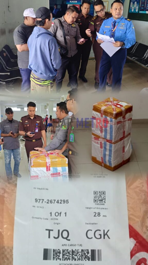 Kejari Belitung Gagalkan Pengiriman 28 Kg Sarang Burung Walet, Diduga Tak Lengkapi Dokumen Pajak