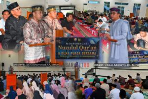 Peringati Nuzulul Qur’an, Lanud H.AS Hanandjoeddin Gelar Buka Puasa Bersama dengan “Penuh rasa Kebersamaan”