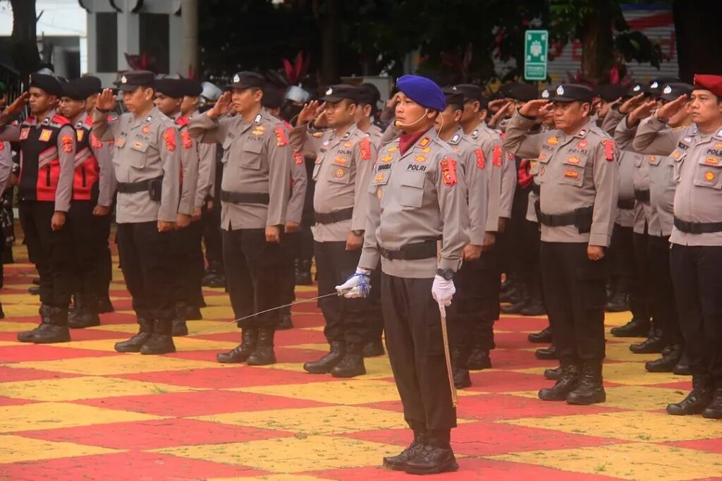 Danmenarmed 1 Kostrad menghadiri Apel Gelar Pasukan Operasi Ketupat Lodaya 2025