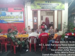 Perkuat Kewaspadaan di Bulan Suci, Pos Singgah Ramadhan sebagai Garda Terdepan Keamanan
