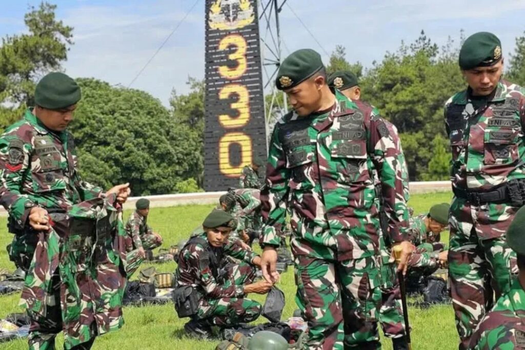 Yonif 330 Kostrad Gelar Apel Kesiapsiagaan