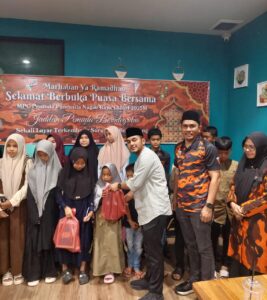 MPC PP Nagan Raya gelar buka puasa bersama dan santunan anak yatim