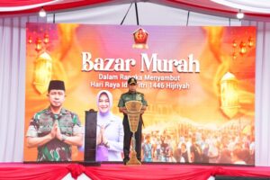 Bazar Murah Bagi Kesejahteraan Prajurit dan PNS TNI