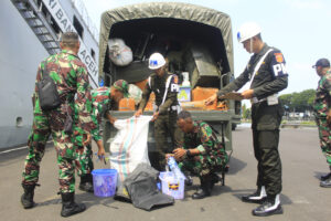 Denpom Divif 2 Kostrad Periksa Personel Yonif 503 Kostrad Yang baru Selesai Tugas Pengamanan Perbatasan RI-PNG