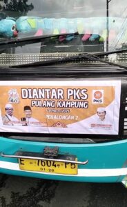 Rizal Bawazier Mengantarkan Mudik Dengan Bis Gratis ke Pekalongan Pemalang Batang.
