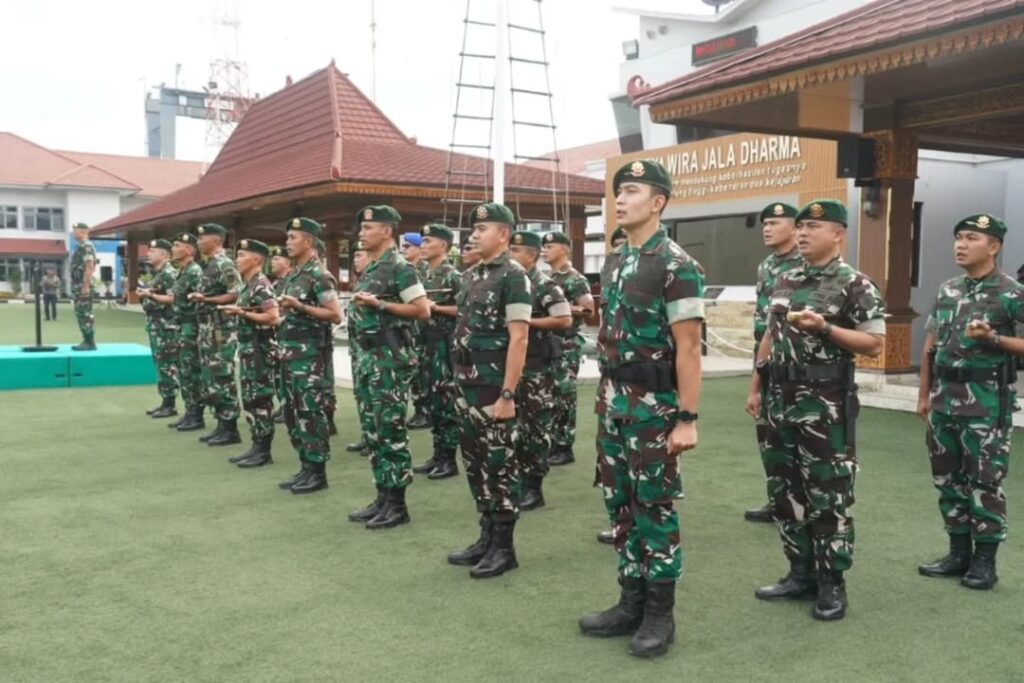 Kasdivif 1 Kostrad Pimpin Upacara Purna Tugas Satgas Yonif 323 Kostrad, Apresiasi Pengabdian di Perbatasan Papua