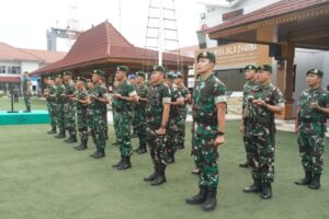 Kasdivif 1 Kostrad Pimpin Upacara Purna Tugas Satgas Yonif 323 Kostrad, Apresiasi Pengabdian di Perbatasan Papua