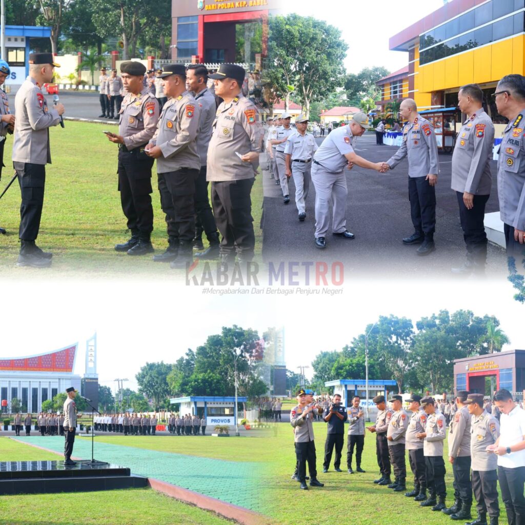 Kapolda Babel Pimpin Apel Perdana Usai Lebaran, Apresiasi Anggota atas Pengamanan Kamtibmas yang Kondusif