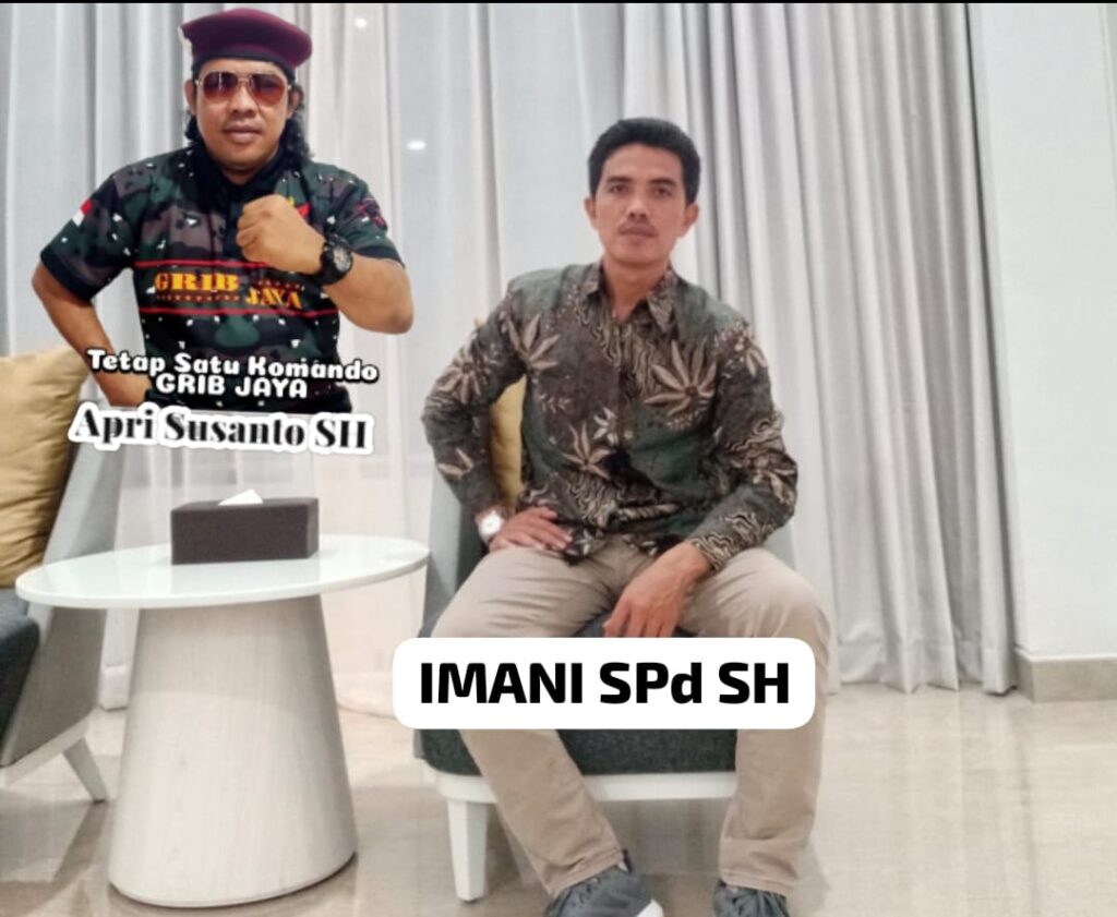 Apri Ketua GRIB Jaya Selamat Terpilihnya Imani Secara Demokrasi Ketua IKA PMII
