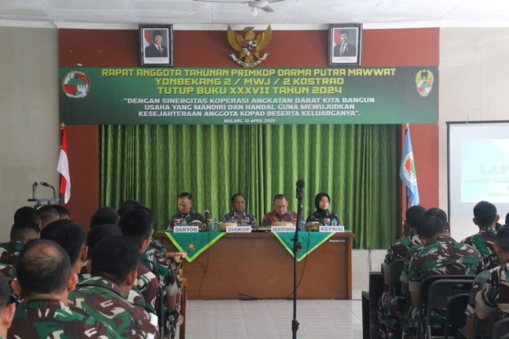 Transparan dan Profesional, Primkop Darma Putra Mawwat Yonbekang 2 Kostrad Gelar RAT Tutup Buku ke-37 Tahun 2024