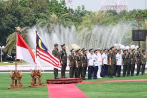 Perkuat Diplomasi Militer, Panglima TNI Terima CC Panglima Tentera Malaysia
