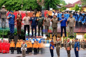 Kabag Ren Polres Belitung Hadiri Peringatan HUT Satpol PP, Linmas, dan Damkar