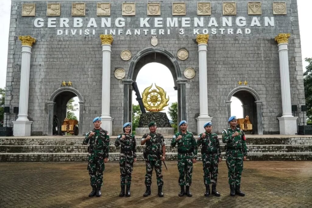 Pangdivif 3 Kostrad Pimpin Pelepasan Satgas BGC TNI Konga 39-G MONUSCO