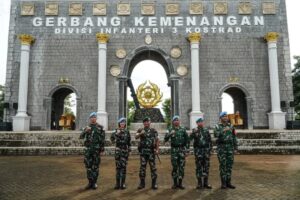 Pangdivif 3 Kostrad Pimpin Pelepasan Satgas BGC TNI Konga 39-G MONUSCO