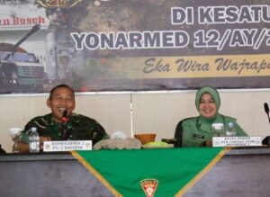 Pengarahan Danmenarmed 2 Kepada Keluarga Besar Yonarmed 12 Kostrad
