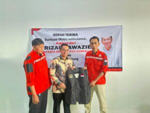 Anggota DPR-RI Rizal Bawazier Bersama Bank BRI Berikan Bantuan Mobil Ambulance