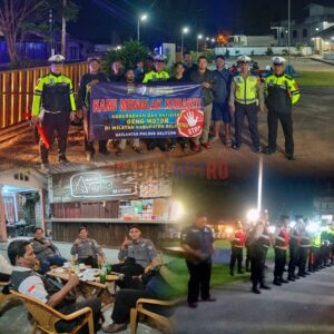 Polres Belitung Laksanakan KRYD Melalui Patroli Malam untuk Menjaga Stabilitas Kamtibmas