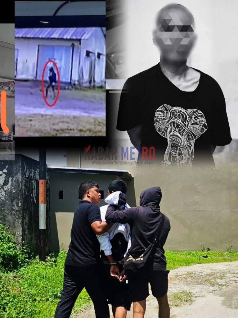 CCTV Ungkap Aksi Maling Gas Elpiji, Sat Reskrim Bertindak Cepat