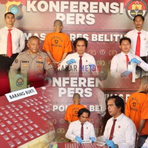 Satresnarkoba Polres Belitung Ungkap Kasus Sabu di Air Ketekok, Pemuda 22 Tahun Diamankan