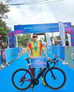 Atlet Lari Divif 1 Kostrad Kembali Ukir Prestasi di Kejurnas Triathlon Seri 2 2025