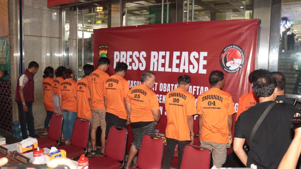 Gulung Sindikat Obat Terlarang, Ribuan Butir Tramadol dan Hexymer Diamankan