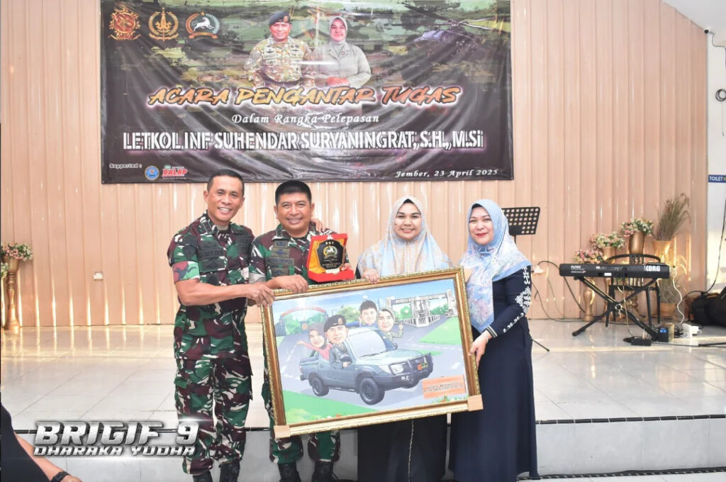 Nuansa Haru, Acara Pengantar Tugas Kepala Staf Brigif 9 Kostrad