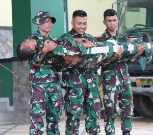 Yonif 320 Kostrad Latihan Hanmars Perkuat Jiwa Korsa dan Ketahanan Fisik
