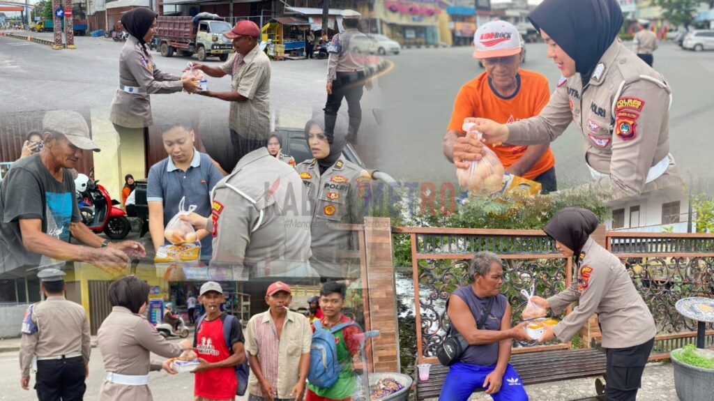 Polres Belitung Jumat Berbagi Kasih, Menebar Kepedulian Merajut Kedekatan dengan Masyarakat
