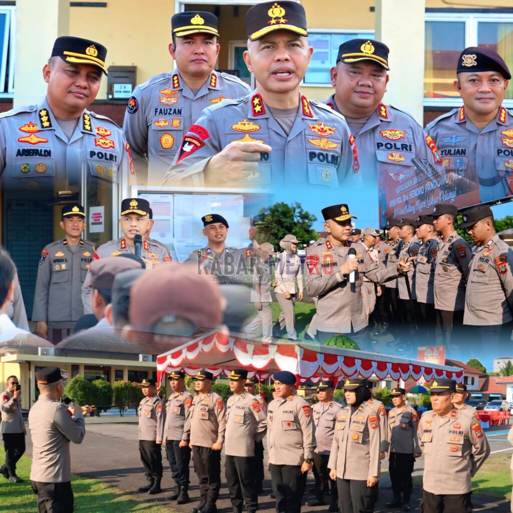 Kapolda Babel Gelar Halal Bihalal Bersama Personel Polres Belitung, Tekankan Profesionalisme dan Integritas