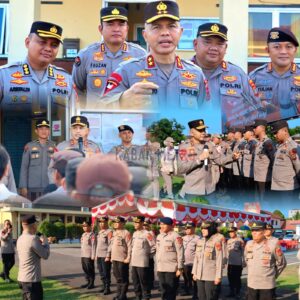 Kapolda Babel Gelar Halal Bihalal Bersama Personel Polres Belitung, Tekankan Profesionalisme dan Integritas