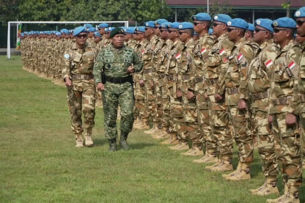 Kontingen Garuda XXIII-R/UNIFIL Yonif 413 Kostrad Purna tugas