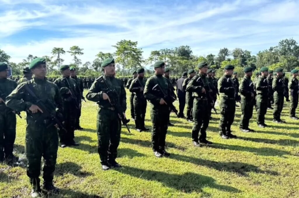 Satgas Yonif 432 Kostrad Kembali Lengkap Usai Tugas di Papua