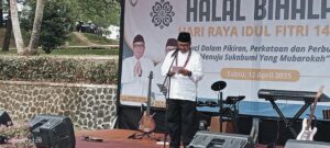 Bupati Sukabumi Hadiri Halal Bihalal di Ponpes Assalam Cikembar, Tekankan Peran Pramuka..