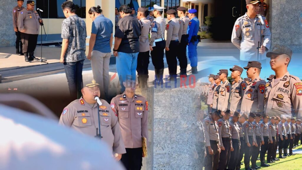 Hari Buruh Internasional, Kapolres Belitung Pimpin Apel Siaga dan Patroli Kamtibmas