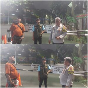 Bhabinkamtibmas Petojo Selatan Sambangi Pos Satkamling RW 07, Ajak Warga Aktif Jaga Keamanan Lingkungan