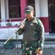 Berikan Semangat, Dansatgas TMMD Ke-124 Kodim 1710/Mimika Pimpin Apel Pagi