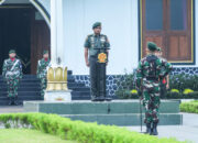 Asintel Kaskostrad Pimpin Upacara 17-an Bulan Mei di Makostrad
