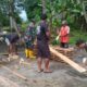 Satgas TMMD Ke-124 Kodim 1501/Ternate Kompak Bangun Tower Sarana Air Bersih