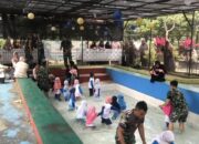 Belajar dan Bermain Bersama Rusa di Rumah Pintar Cakra Cendekia 2 Yonkes 2 Kostrad