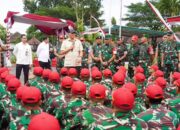 Panglima Divif 2 Kostrad Bersama Menhan RI Tinjau Latihan SPPI di Dodikjur Rindam V/Brawijaya
