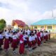 Tanamkan Jiwa Nasionalisme, Satgas Pamtas Yonarmed 11 Kostrad Hadir di Tengah Siswa Perbatasan