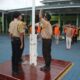 Lapas Banjarmasin Tumbuhkan Disiplin Warga Binaan Lewat Upacara Penurunan Bendera