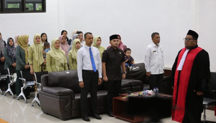 Ketua DPRK Nagan Raya Hadiri Pelantikan Hakim Pengadilan Negeri Suka Makmue