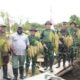 Dukung Program Swasembada Pangan Presiden, Yonif 754 Kostrad Panen Padi Perdana di Mimika