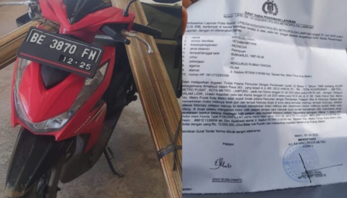 Warnai HUT Bhayangkara ke 79, Kota Metro Terindikasi Darurat Maling dan Kasus C3