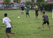 Warga Binaan Lapas Banjarmasin Tunjukkan Semangat Dalam Pertandingan Sepak Bola