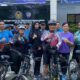 Petugas Lapas Banjarmasin Semarakkan Gowes Bareng Pimpinan UPT Pemasyarakatan
