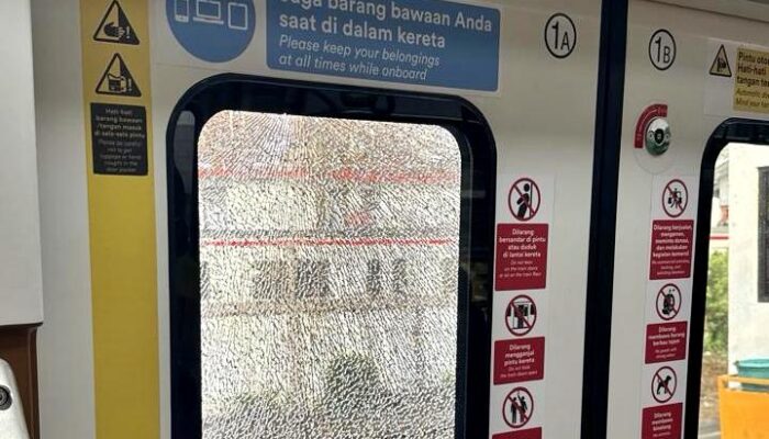 Tindak Tegas Aksi Vandalisme, KAI Commuter Bertindak Cepat Amankan Pelaku Pelemparan